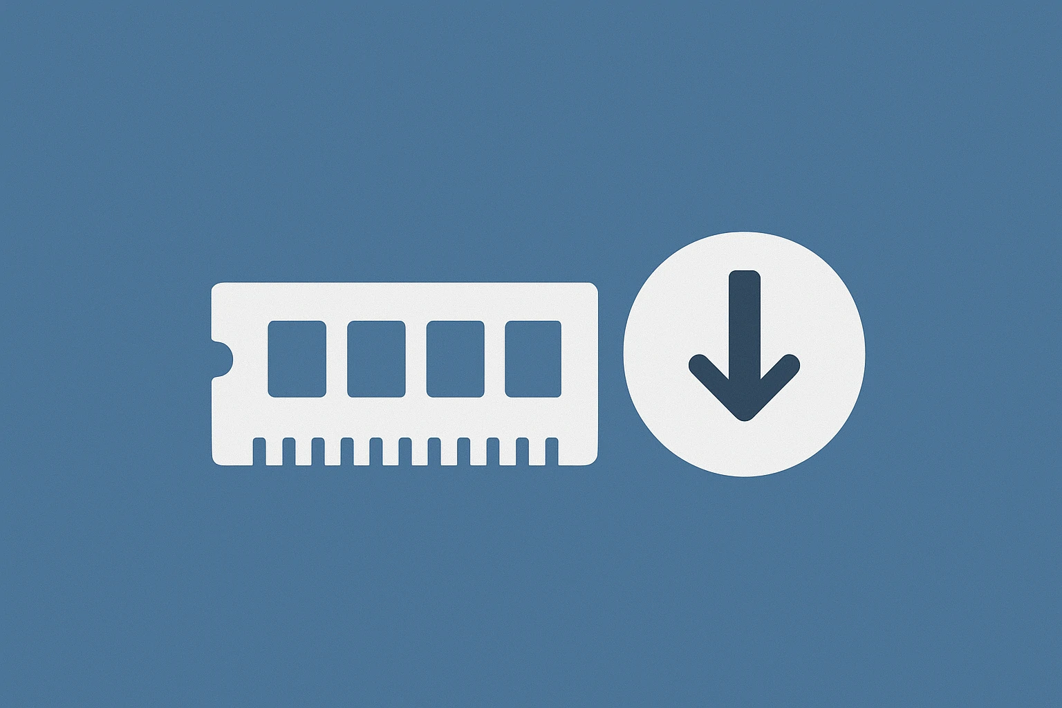 Abstract visual of optimized macOS memory performance