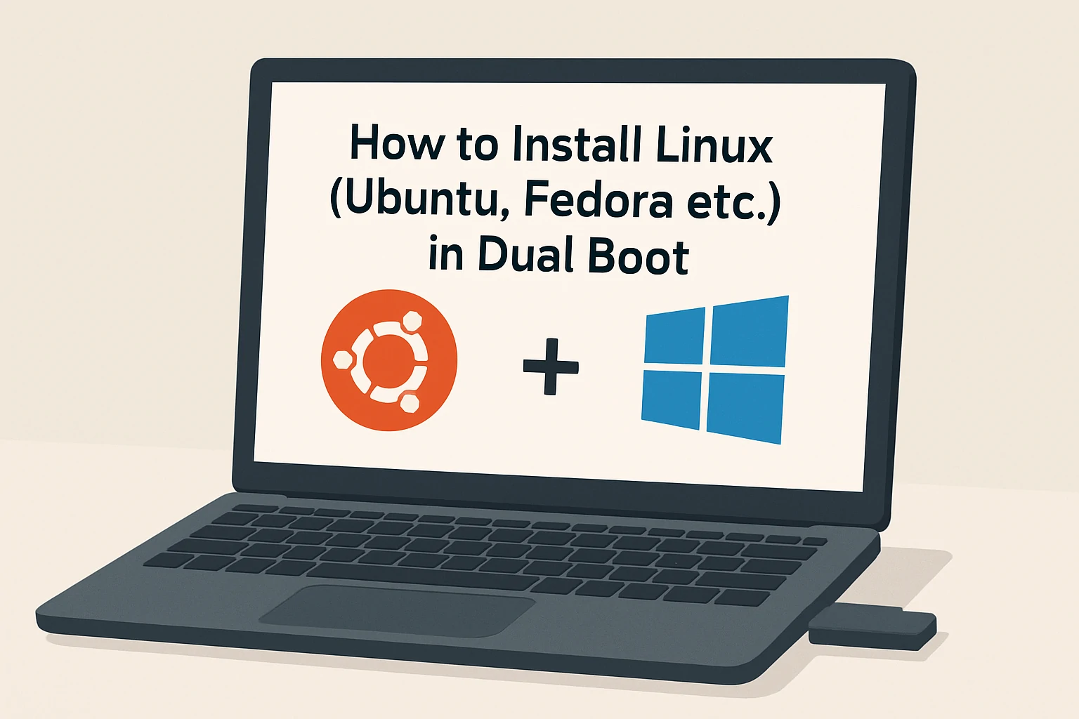 GRUB menu with Ubuntu and Windows options