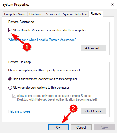 2. Enable Remote Desktop in Windows Settings