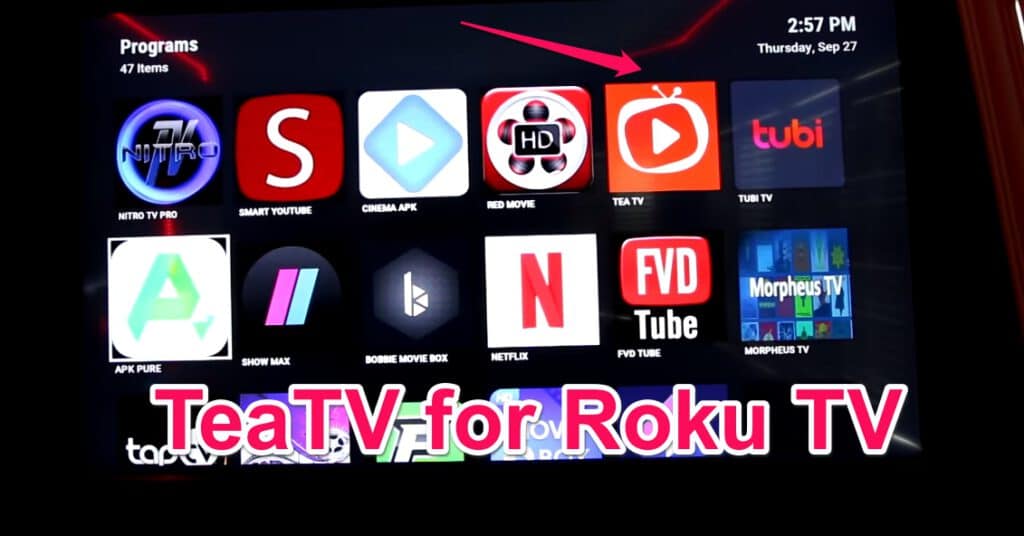 TeaTV on Roku