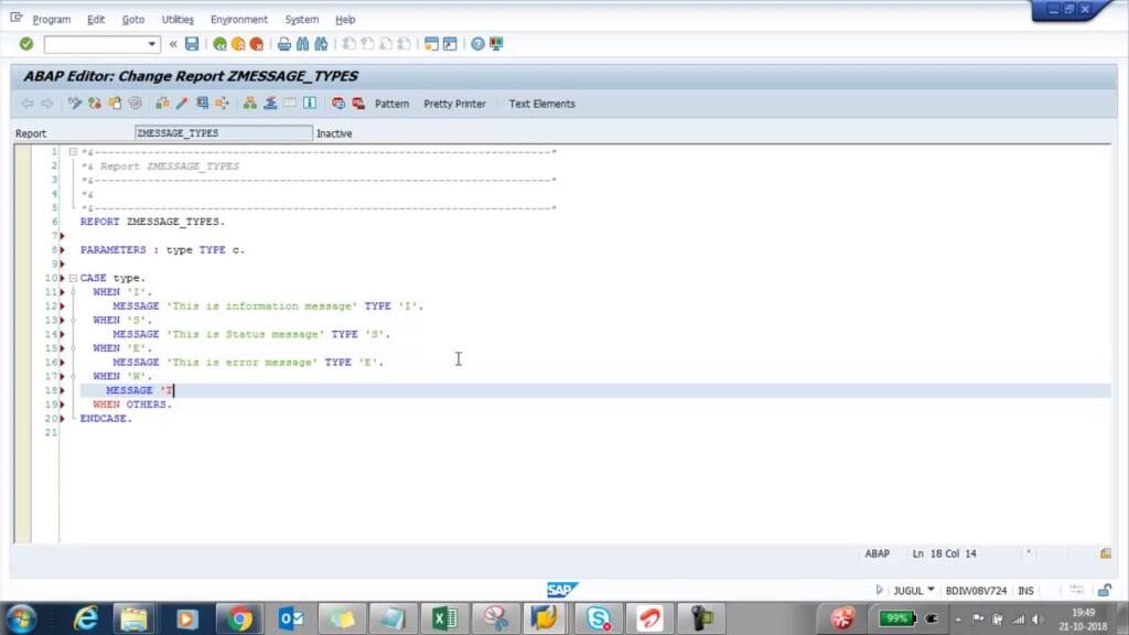 What Are The Types Of Messages In SAP? » Adcod.com