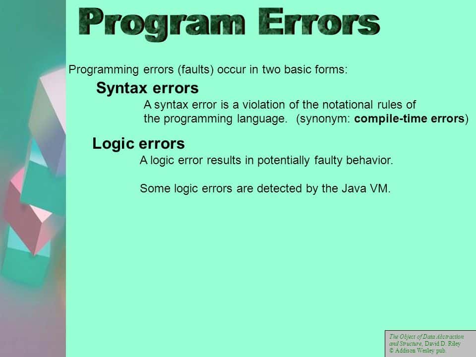 What Is Logical Error Explain Adcod