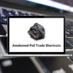 Awakened PoE Trade Keyboard Shortcuts