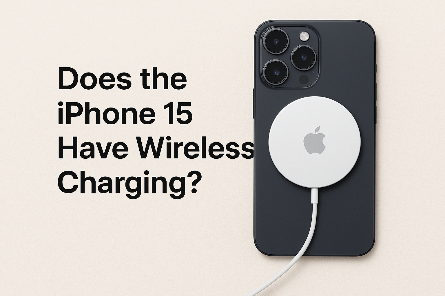 Does the iPhone 15 Have Wireless Charging