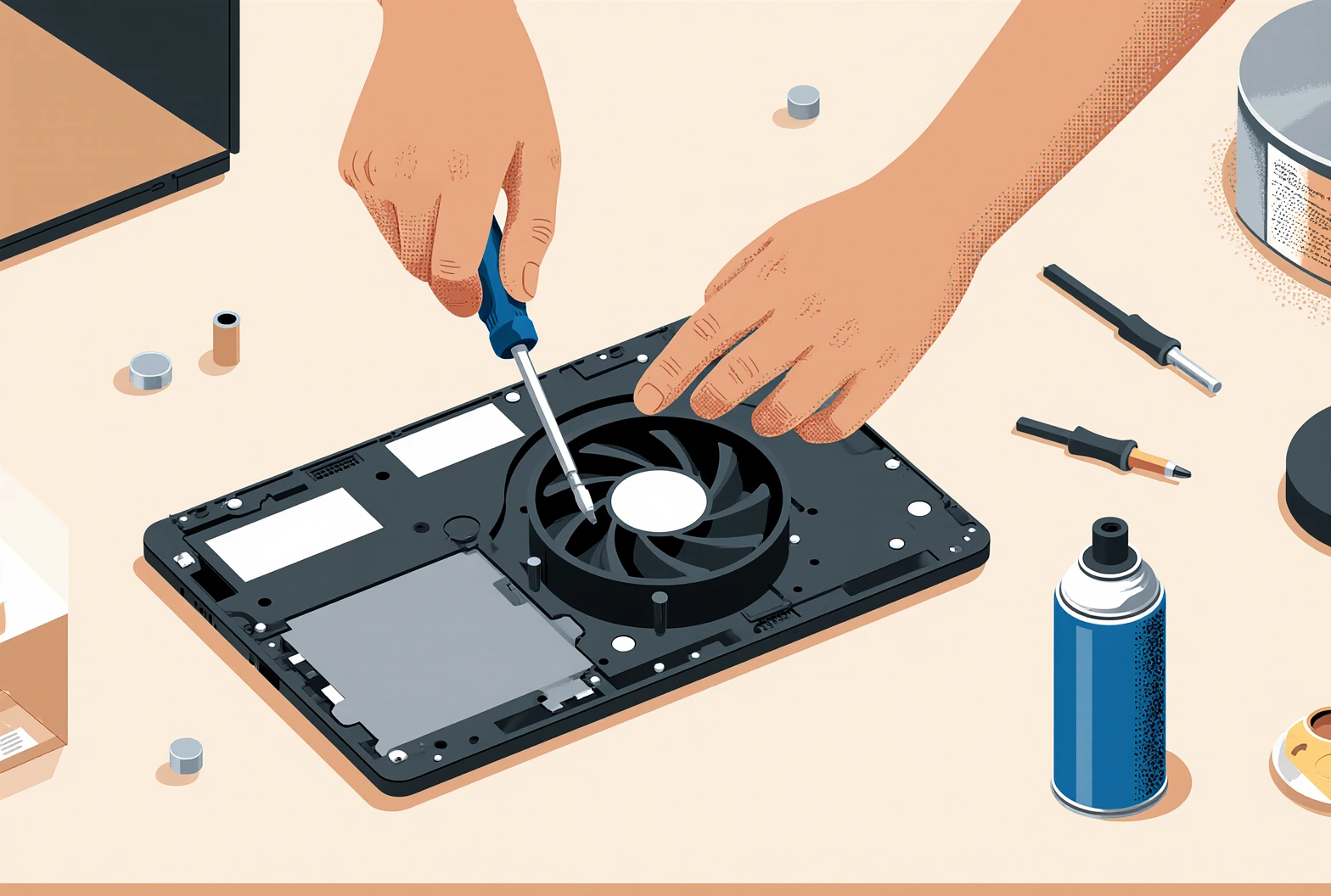 How to Fix a Loud Laptop Fan
