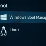Computer BIOS setup screen